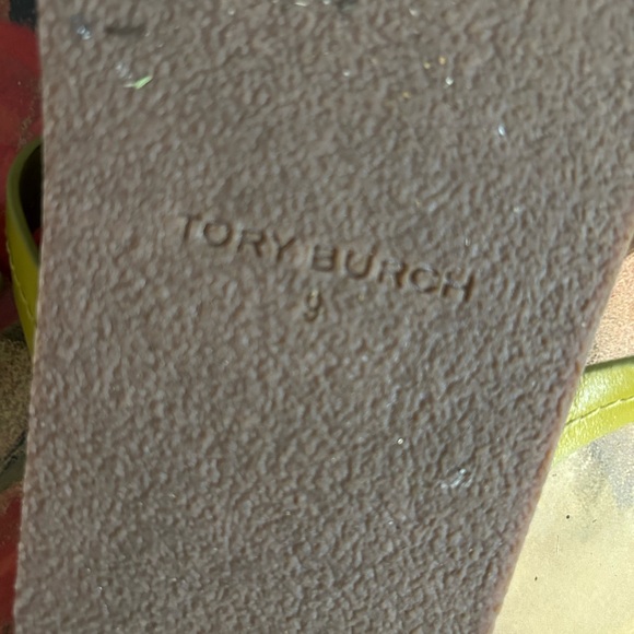 Tory Burch beautiful leather and cork sandals - Picture 13 of 14